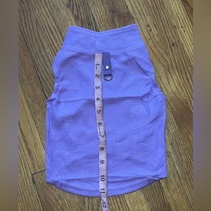 NWOT 11 inch Dog Flannel Jacket